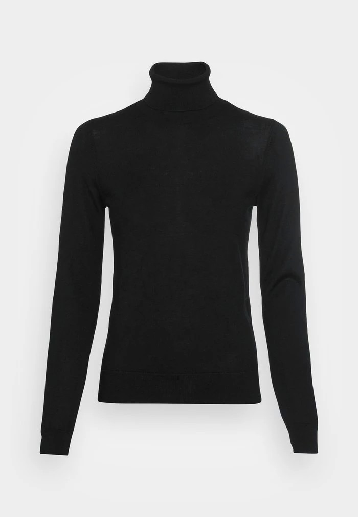 Pulls De Golf ANNA FIELD Anna Field Merino Wool Turtleneck Noir Femme | WRK-0570813